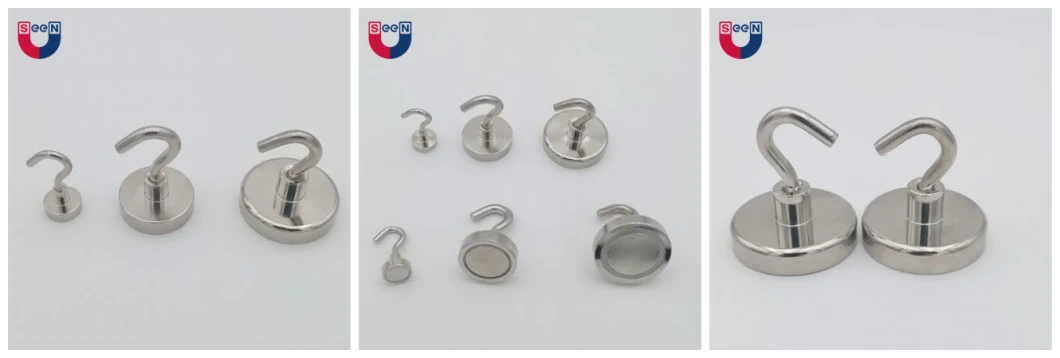 Strong Neodymium Pot Magnet /Sintered NdFeB Magnetic Hook