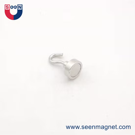 E20mm Neodymium Magnetic Steel Hooks for Workplace with Strong Magnetism