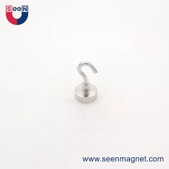 E20mm Neodymium Magnetic Steel Hooks for Workplace with Strong Magnetism