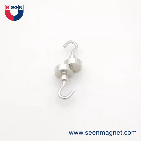 E20mm Neodymium Magnetic Steel Hooks for Workplace with Strong Magnetism