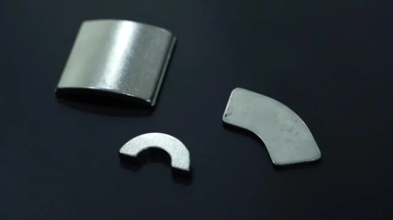 中国でモーター用の高品質NdFeBアーク磁石を生産しています